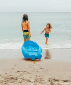 Pelican Sport Kayaks, SUP, Boats And Sleds Combo - 2 Solo Kids Kayaks With Paddles - Blue